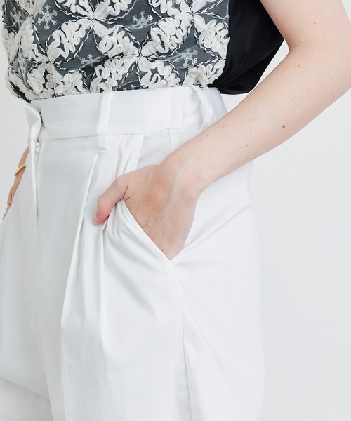 PICCIN(ピッチン)の「【セットアップ可能】麻混バミューダパンツ(その他パンツ・レディース・オフホワイト/ブラック・S/M)」の19枚目の写真