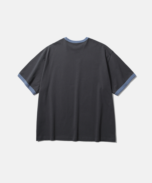 MOIF（モイフ）の「[SS26] RINGER H/S TEE / CHARCOAL（Tシャツ/カットソー・メンズ・その他・1(S)/2(M)/3(L)）」の10枚目の写真