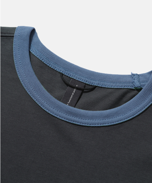 MOIF（モイフ）の「[SS26] RINGER H/S TEE / CHARCOAL（Tシャツ/カットソー・メンズ・その他・1(S)/2(M)/3(L)）」の9枚目の写真