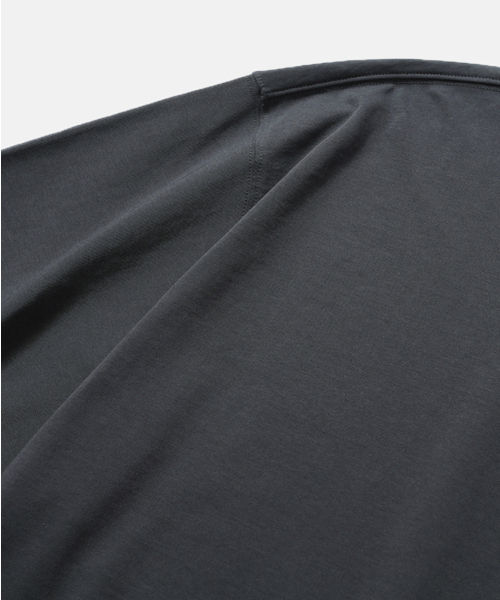 MOIF（モイフ）の「[SS26] RINGER H/S TEE / CHARCOAL（Tシャツ/カットソー・メンズ・その他・1(S)/2(M)/3(L)）」の8枚目の写真