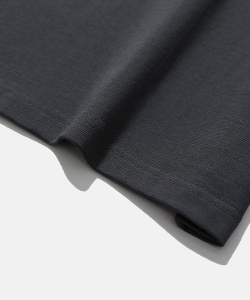 MOIF（モイフ）の「[SS26] RINGER H/S TEE / CHARCOAL（Tシャツ/カットソー・メンズ・その他・1(S)/2(M)/3(L)）」の6枚目の写真