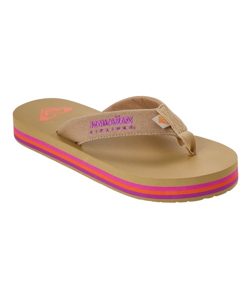 ROXY(ロキシー)の「ROXY x HAWAIIAN AIRLINES FLIP FLOP ポーチ付きビーチサンダル 【2026年夏モデル】(サンダル・レディース・ホワイト/ベージュ・25cm/24cm/23cm)」の14枚目の写真