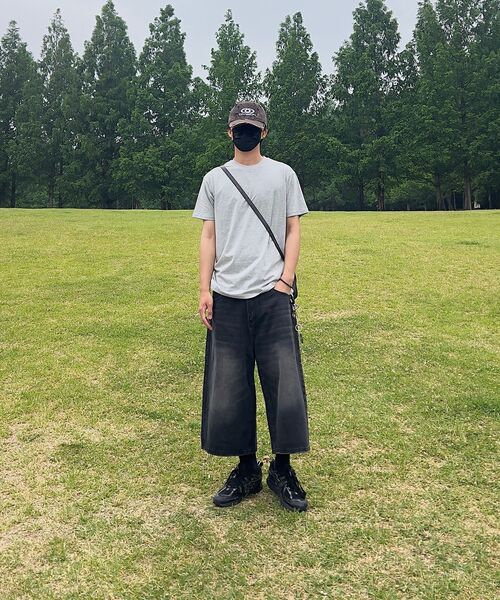 DWSE（ディーダブリューエスイー）の「ウォッシュドデニムバミューダパンツ（ブラック）（その他パンツ・メンズ・その他・SMALL/MEDIUM/LARGE/X-LARGE）」の10枚目の写真