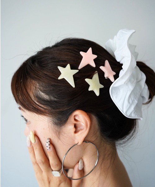 SANSeLF(サンセルフ)の「【SANSeLF】2セットスターモチーフヘアピン saa26s080(ヘアピン・レディース・A/B・FREE)」の11枚目の写真