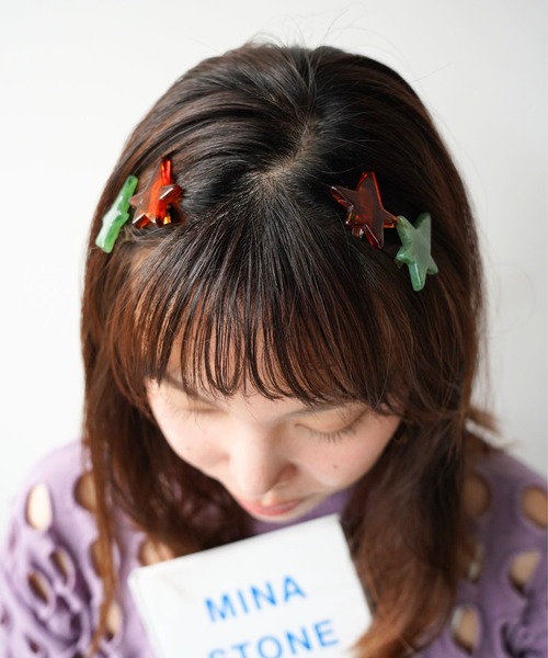 SANSeLF(サンセルフ)の「【SANSeLF】2セットスターモチーフヘアピン saa26s080(ヘアピン・レディース・A/B・FREE)」の5枚目の写真