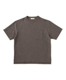 ADAM（アダム）の「メランジサーフェイスプルオーバー/セットアップ対応/イージーケア（Tシャツ/カットソー）」