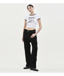 WOMEN B.S.C ANIME TEE WHITE