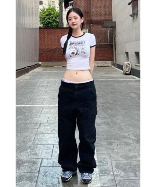 EXTRAORDINARY(エクストラオーディナリー)の「WOMEN B.S.C ANIME TEE WHITE(Tシャツ/カットソー・レディース・その他・SMALL/X-SMALL)」の3枚目の写真