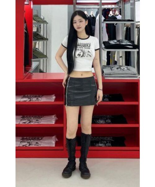 EXTRAORDINARY(エクストラオーディナリー)の「WOMEN B.S.C ANIME TEE WHITE(Tシャツ/カットソー・レディース・その他・SMALL/X-SMALL)」の4枚目の写真