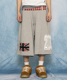 GLACK（グラック）の「GHP035 UK ミレニアムスウェットバミューダパンツ (GRAY)（その他パンツ）」