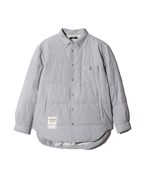 glamb(グラム)の「Button Down Puff Jacket / ボタンダウンパフジャケット(ブルゾン・メンズ・グレー/ブルー/イエロー・S/M/L)」の11枚目の写真