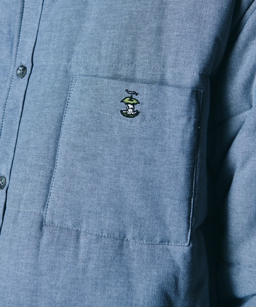 glamb(グラム)の「Button Down Puff Jacket / ボタンダウンパフジャケット(ブルゾン・メンズ・グレー/ブルー/イエロー・S/M/L)」の9枚目の写真