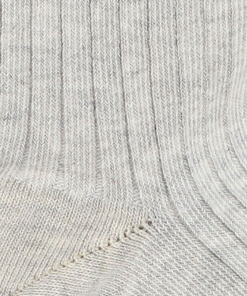 Steven Alan（スティーブンアラン）の「＜BASERANGE＞RACE OVERANKLE SOCKS/ソックス（ソックス/靴下・レディース・ライトグレー・36-39）」の2枚目の写真
