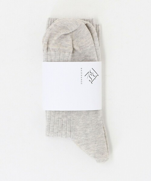 Steven Alan（スティーブンアラン）の「＜BASERANGE＞RACE OVERANKLE SOCKS/ソックス（ソックス/靴下・レディース・ライトグレー・36-39）」の4枚目の写真