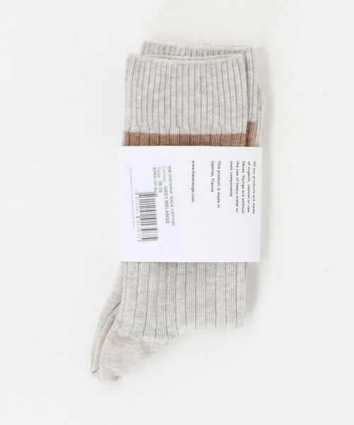Steven Alan（スティーブンアラン）の「＜BASERANGE＞RACE OVERANKLE SOCKS/ソックス（ソックス/靴下・レディース・ライトグレー・36-39）」の5枚目の写真