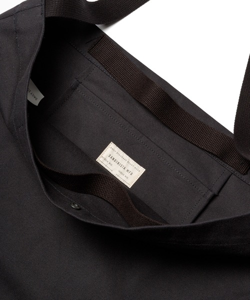 DAILY STANDARD by SANDINISTA（デイリースタンダードバイサンディニスタ）の「Canvas Student Shoulder Bag / キャンバスショルダーバッグ（ショルダーバッグ・メンズ・ブラック/ベージュ系その他/ネイビー・FREE）」の21枚目の写真