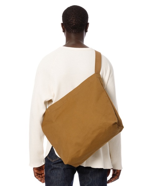 DAILY STANDARD by SANDINISTA（デイリースタンダードバイサンディニスタ）の「Canvas Student Shoulder Bag / キャンバスショルダーバッグ（ショルダーバッグ・メンズ・ブラック/ベージュ系その他/ネイビー・FREE）」の16枚目の写真