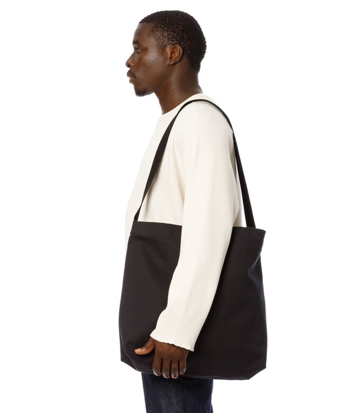 DAILY STANDARD by SANDINISTA（デイリースタンダードバイサンディニスタ）の「Canvas Student Shoulder Bag / キャンバスショルダーバッグ（ショルダーバッグ・メンズ・ブラック/ベージュ系その他/ネイビー・FREE）」の14枚目の写真