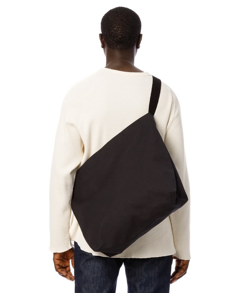 DAILY STANDARD by SANDINISTA（デイリースタンダードバイサンディニスタ）の「Canvas Student Shoulder Bag / キャンバスショルダーバッグ（ショルダーバッグ・メンズ・ブラック/ベージュ系その他/ネイビー・FREE）」の13枚目の写真