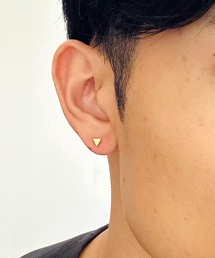 ミニマルモチーフ スタッドピアス / ゴールド・シルバー