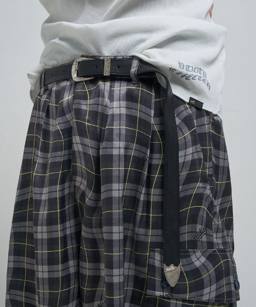 EFFECTEN(エフェクテン)の「mko13680-UTILITY sword Leather Belt レザーベルト(efite-31)(ベルト・メンズ・ブラック・FREE)」の6枚目の写真