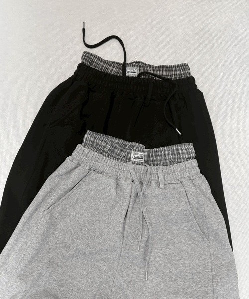YACA（ヤーカ）の「Layered Sweat Pants/レイヤードスウェットパンツ（スウェットパンツ・レディース・ブラック/グレー・FREE）」の18枚目の写真