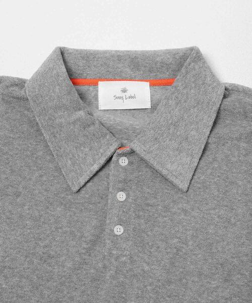URBAN RESEARCH Sonny Label(アーバンリサーチサニーレーベル)の「配色パイルポロシャツ(ポロシャツ・メンズ・ネイビー/グレー/グリーン・MEDIUM/LARGE)」の4枚目の写真