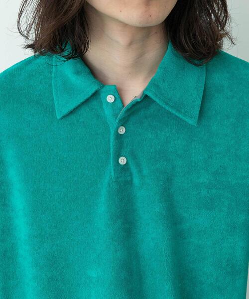 URBAN RESEARCH Sonny Label(アーバンリサーチサニーレーベル)の「配色パイルポロシャツ(ポロシャツ・メンズ・ネイビー/グレー/グリーン・MEDIUM/LARGE)」の13枚目の写真