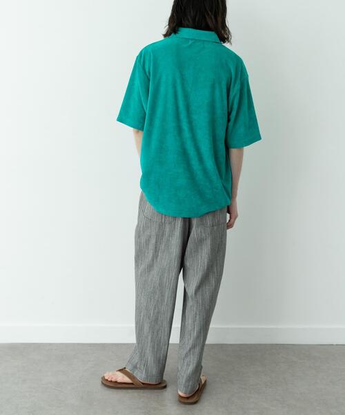 URBAN RESEARCH Sonny Label(アーバンリサーチサニーレーベル)の「配色パイルポロシャツ(ポロシャツ・メンズ・ネイビー/グレー/グリーン・MEDIUM/LARGE)」の16枚目の写真