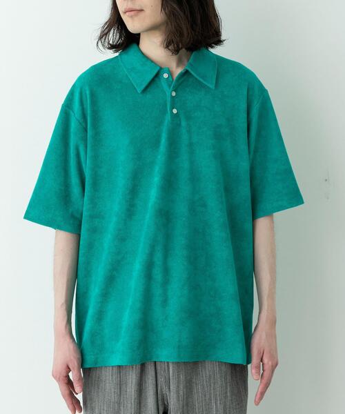 URBAN RESEARCH Sonny Label(アーバンリサーチサニーレーベル)の「配色パイルポロシャツ(ポロシャツ・メンズ・ネイビー/グレー/グリーン・MEDIUM/LARGE)」の17枚目の写真