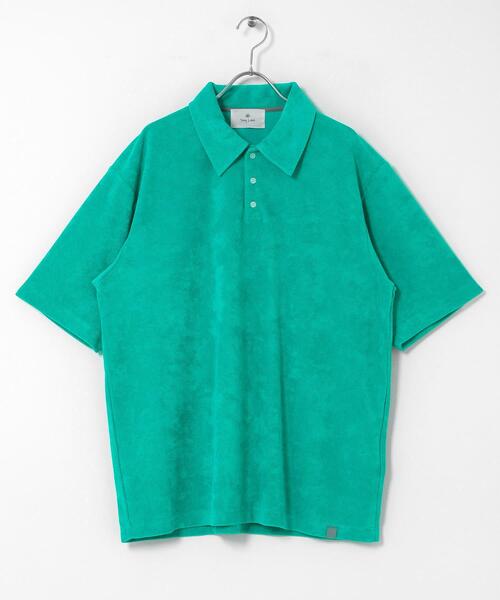 URBAN RESEARCH Sonny Label(アーバンリサーチサニーレーベル)の「配色パイルポロシャツ(ポロシャツ・メンズ・ネイビー/グレー/グリーン・MEDIUM/LARGE)」の21枚目の写真