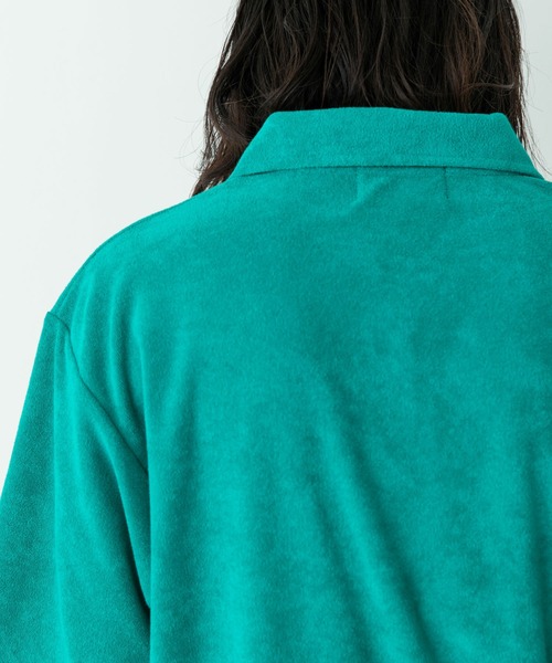 URBAN RESEARCH Sonny Label(アーバンリサーチサニーレーベル)の「配色パイルポロシャツ(ポロシャツ・メンズ・ネイビー/グレー/グリーン・MEDIUM/LARGE)」の14枚目の写真