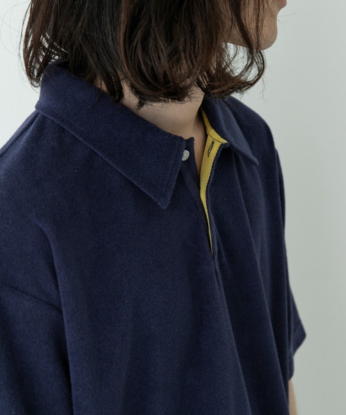 URBAN RESEARCH Sonny Label(アーバンリサーチサニーレーベル)の「配色パイルポロシャツ(ポロシャツ・メンズ・ネイビー/グレー/グリーン・MEDIUM/LARGE)」の20枚目の写真
