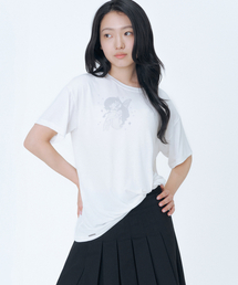 Hannah fairy twist short sleeve WHITE