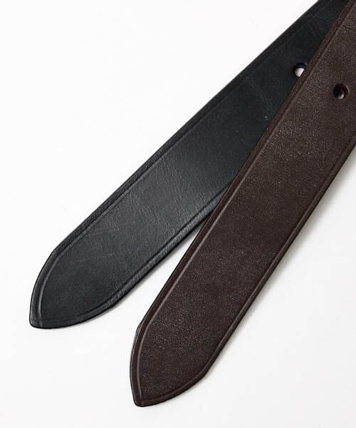 BEORMA LEATHER COMPANY（ベオーマレザーカンパニー）の「【BEORMA/ベオーマ】28mm ブライドルレザーベルト/B0015（ベルト・メンズ・ダークブラウン/ブラック・36/30/34/32）」の4枚目の写真
