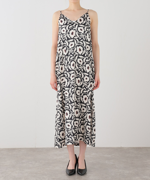 JOURNAL STANDARD(ジャーナルスタンダード)の「Multi Satin Pt Piping ワンピース(ワンピース・レディース・ブラック/ブラウン・FREE)」の11枚目の写真