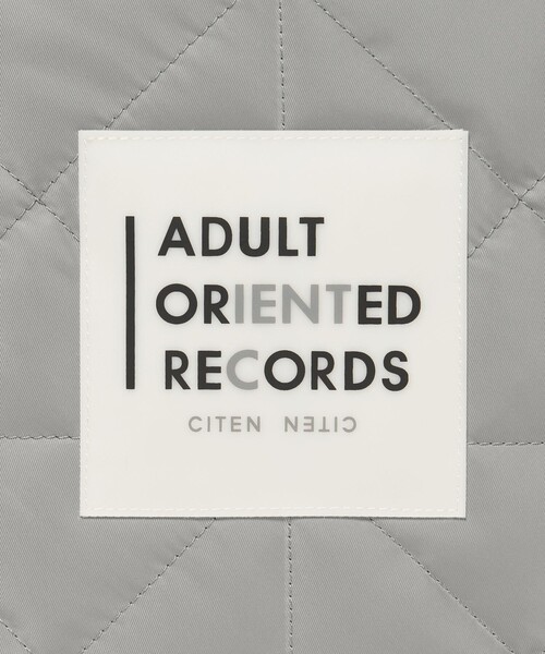 CITEN(シテン)の「【別注】<Adult Oriented Records×CITEN> 12インチトートバッグ(トートバッグ・メンズ・ブラック/ライトグレー・FREE)」の6枚目の写真