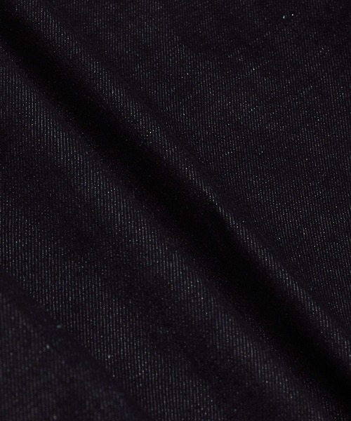 UNITED TOKYO(ユナイテッドトウキョウ)の「再入荷なし残りわずか【数量限定】9.5oz LINEN DENIM ワークシャツ S/S |リネン混/サマーデニム/防臭性/抗菌/抗酸化/梅雨対策/べた付き防止/ムレ防止(シャツ/ブラウス・メンズ・ブラック/ダークインディゴブルー/アイボリー・1/2)」の15枚目の写真