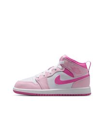 JORDAN BRAND | ジョーダン 1 MID リトルキッズシューズ / Jordan 1 Mid Little Kids' Shoes DQ8424-601 Pink Foam(スニーカー)