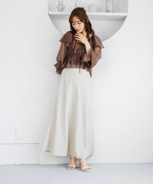 mysty woman（ミスティウーマン）の「【LAPUIS】PlumpHeartバレッタL　730199（バレッタ/ヘアクリップ・レディース・ブラウン/ブラック・FREE）」の3枚目の写真