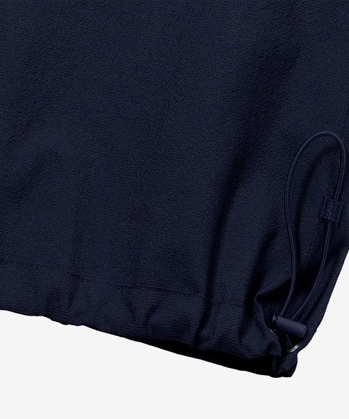 MINDBRIDGE（マインドブリッジ）の「[エアクール]メッシュプルオーバーセミオーバーフィット半袖シャツ（シャツ/ブラウス・メンズ・ダークネイビー・100/110/95/105）」の6枚目の写真