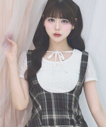 Belle Charme】Elegant Frill Lace Tops（Tシャツ/カットソー）｜OLIVE