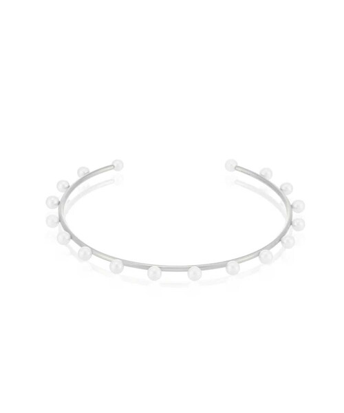 Bijou de M/ビジュードエム】Pearl Choker/パールチョーカー