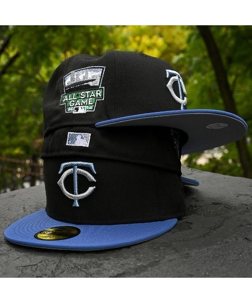 New Era 59FIFTY ツインズ 刺繍ロゴ キャップ 7 3/8 セール】ニューエラ【NEW ERA】- ミネソタ・ツインズ キャップ