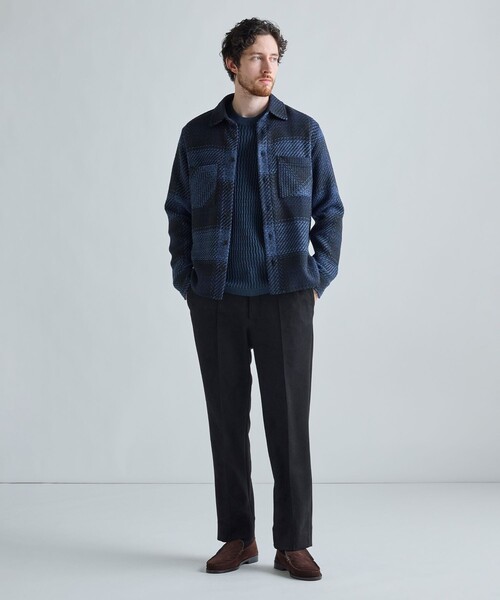 MEN'S BIGI(メンズビギ)の「《別注》WAX LONDON ジャストフィットニットブルゾン(ブルゾン・メンズ・グレー系その他・04/03/02)」の17枚目の写真