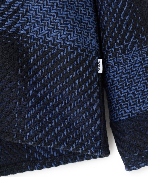 MEN'S BIGI(メンズビギ)の「《別注》WAX LONDON ジャストフィットニットブルゾン(ブルゾン・メンズ・グレー系その他・04/03/02)」の11枚目の写真
