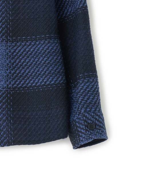 MEN'S BIGI(メンズビギ)の「《別注》WAX LONDON ジャストフィットニットブルゾン(ブルゾン・メンズ・グレー系その他・04/03/02)」の13枚目の写真