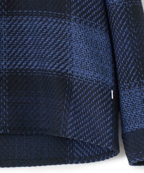MEN'S BIGI(メンズビギ)の「《別注》WAX LONDON ジャストフィットニットブルゾン(ブルゾン・メンズ・グレー系その他・04/03/02)」の10枚目の写真