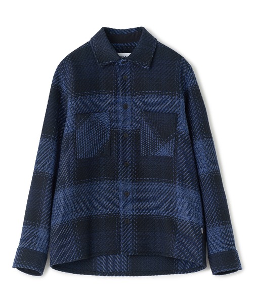 MEN'S BIGI(メンズビギ)の「《別注》WAX LONDON ジャストフィットニットブルゾン(ブルゾン・メンズ・グレー系その他・04/03/02)」の5枚目の写真