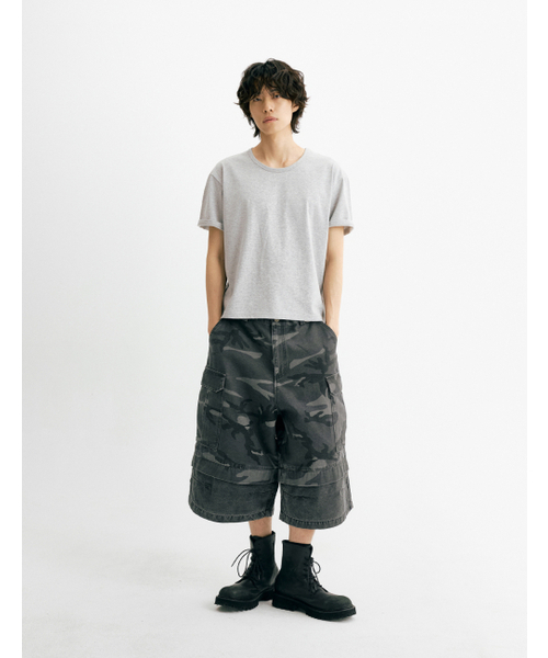 THEN OUR(デンアワー)の「レイヤードカーゴバミューダパンツ(チャコール)(その他パンツ・メンズ・その他・LARGE/MEDIUM/X-LARGE)」の10枚目の写真